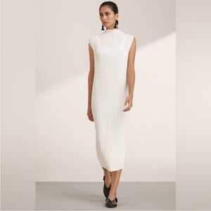 Aritzia Babaton TJ Black Midi Dress